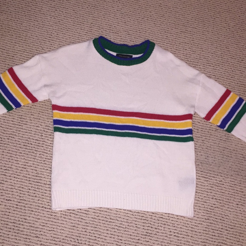 Urban Outfitters Rainbow Sweater